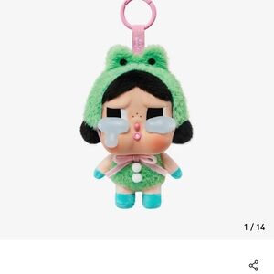 CRYBABY Crying Again Series-Vinyl Face Plush, Green!